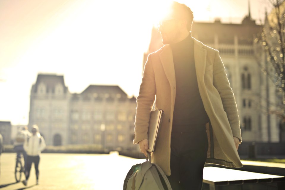 Photo Of Man Wearing Brown Coat
