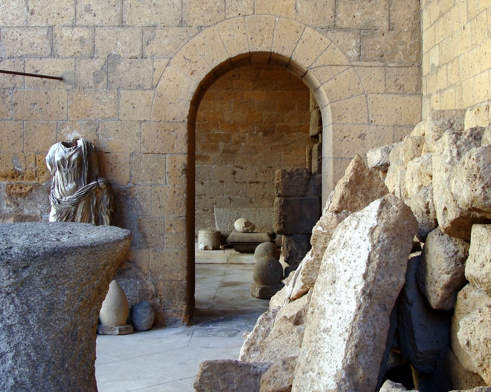 Ancient stone stones