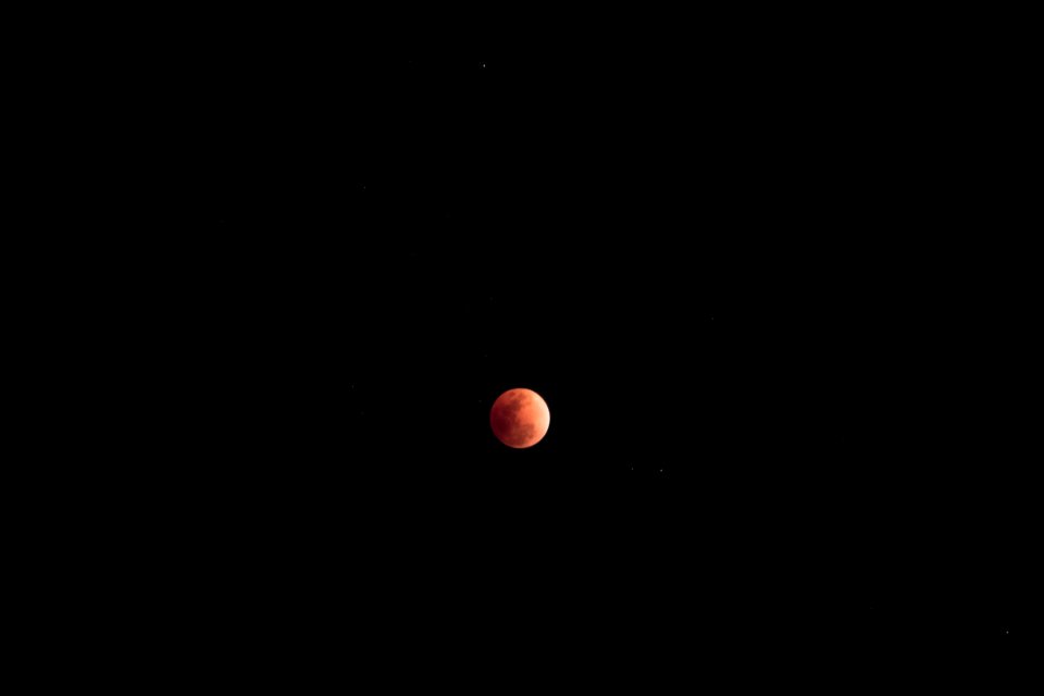 Photography Of Blue Moon