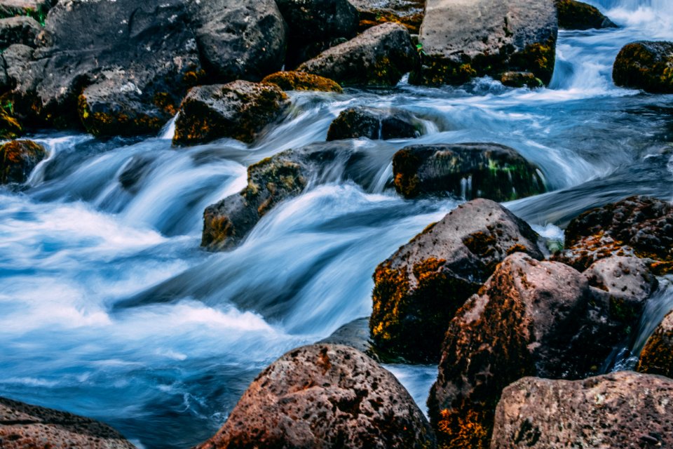 Time Lapse Photo Of River