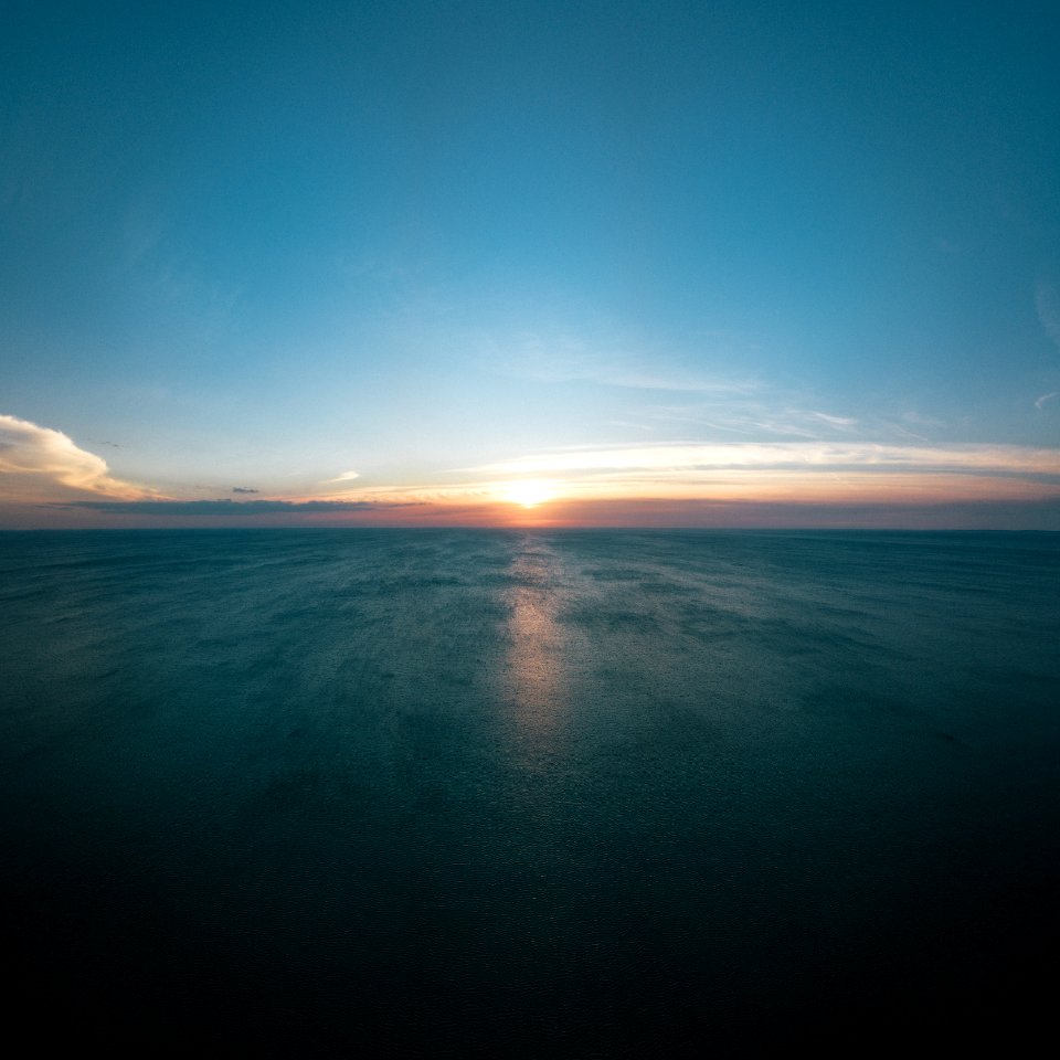 Landscape Photo Of Sea During Golden Hour