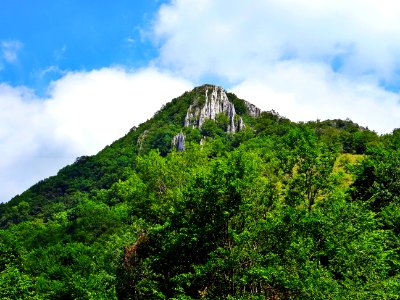 Low-angle Photography Of Mountain