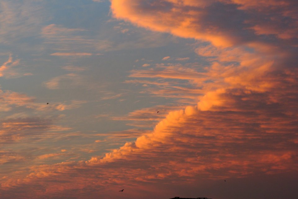 Scenic View Of Sky During Dusk