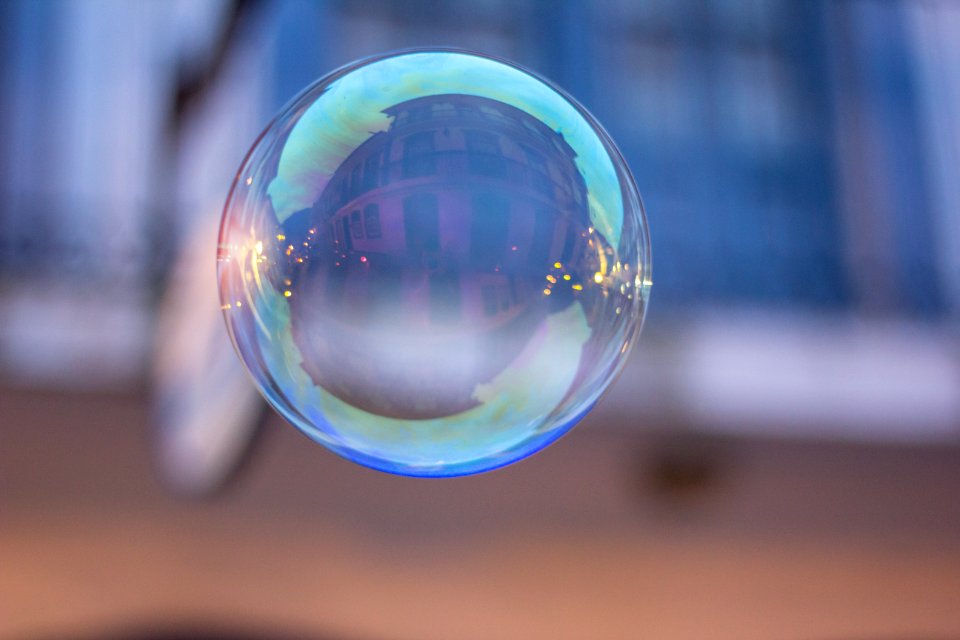 Focused Photo Of Bubble