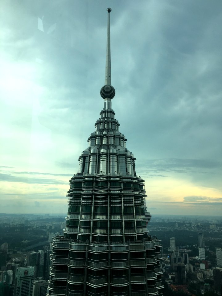 Tower Building Landmark Under Cloudy Sky