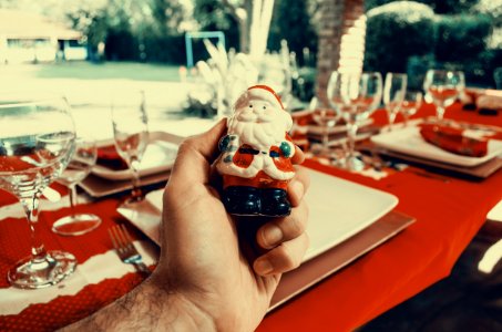 Santa Claus Ceramic Decor photo