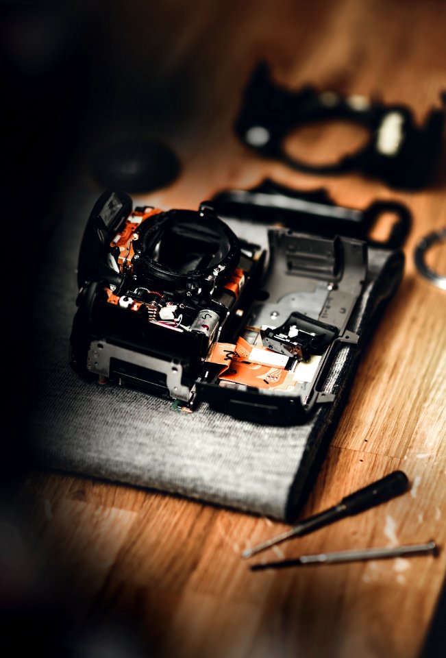 Photography Of Broken Camera