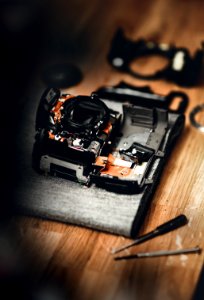 Photography Of Broken Camera