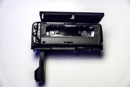 Black Compact Camera On White Surface