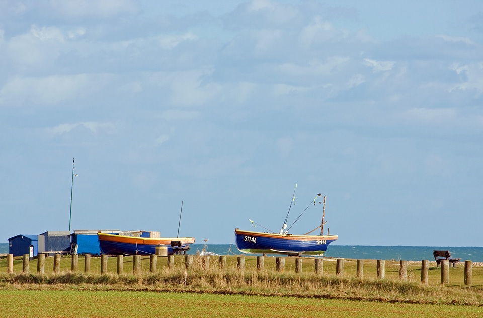 Boat coast sea