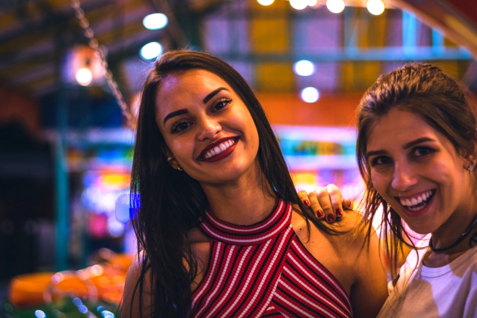 Selective Focus Photography Of Women Smiling