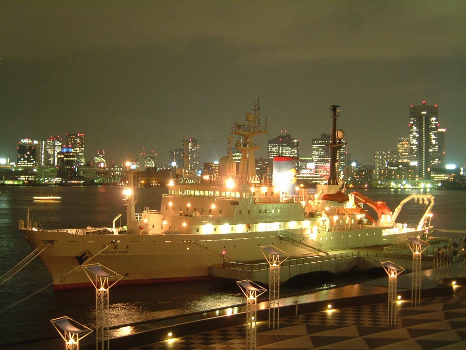 Harbor water ship