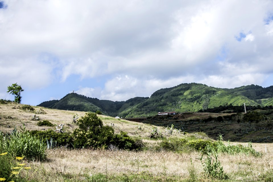Photography Of Green Grasses On Mountain Top