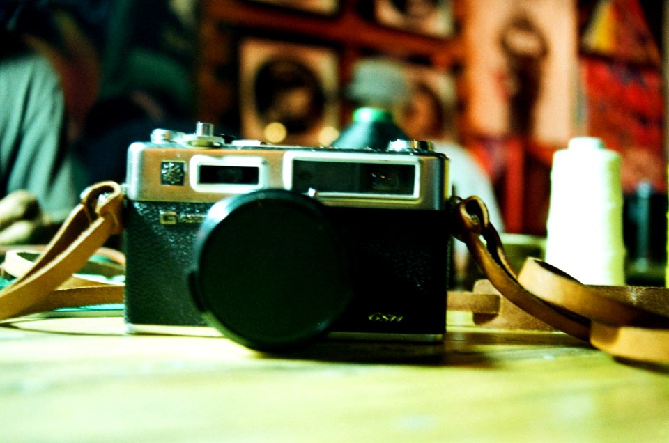 Grey And Black Milc Camera