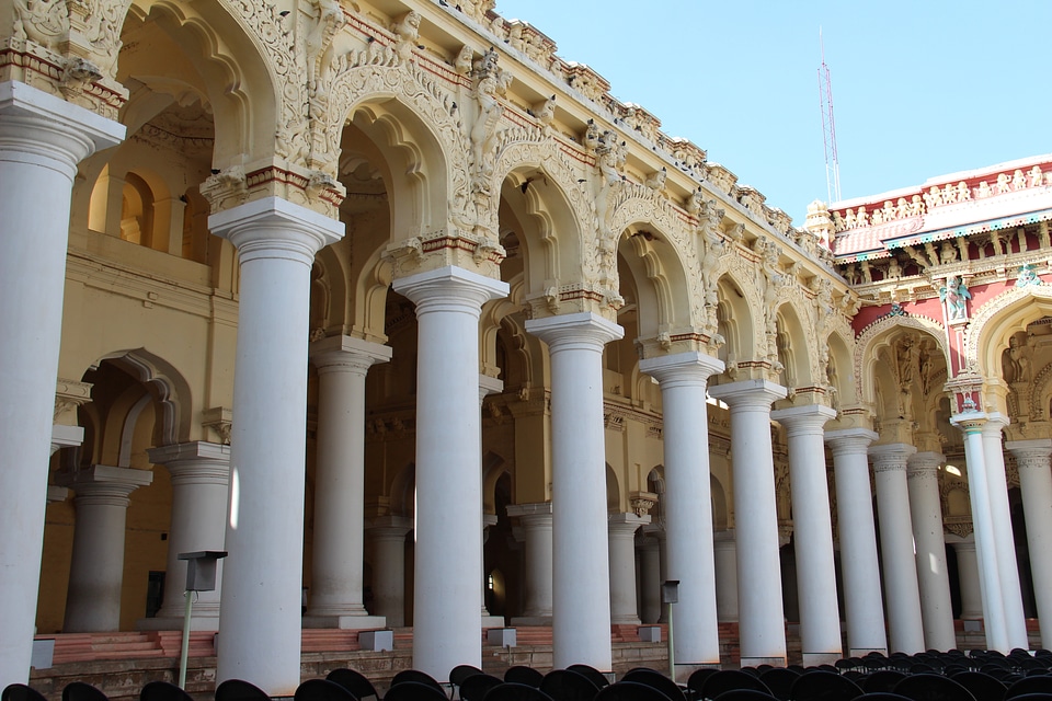 Temple building india photo