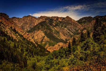 Brown Rocky Mountain Photo