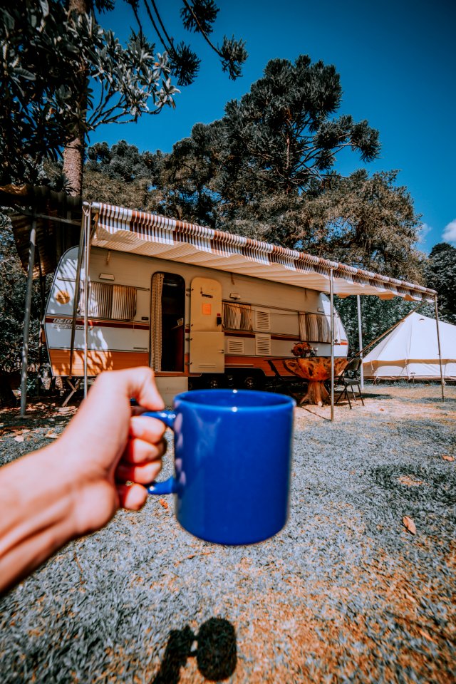 Blue Ceramic Mug