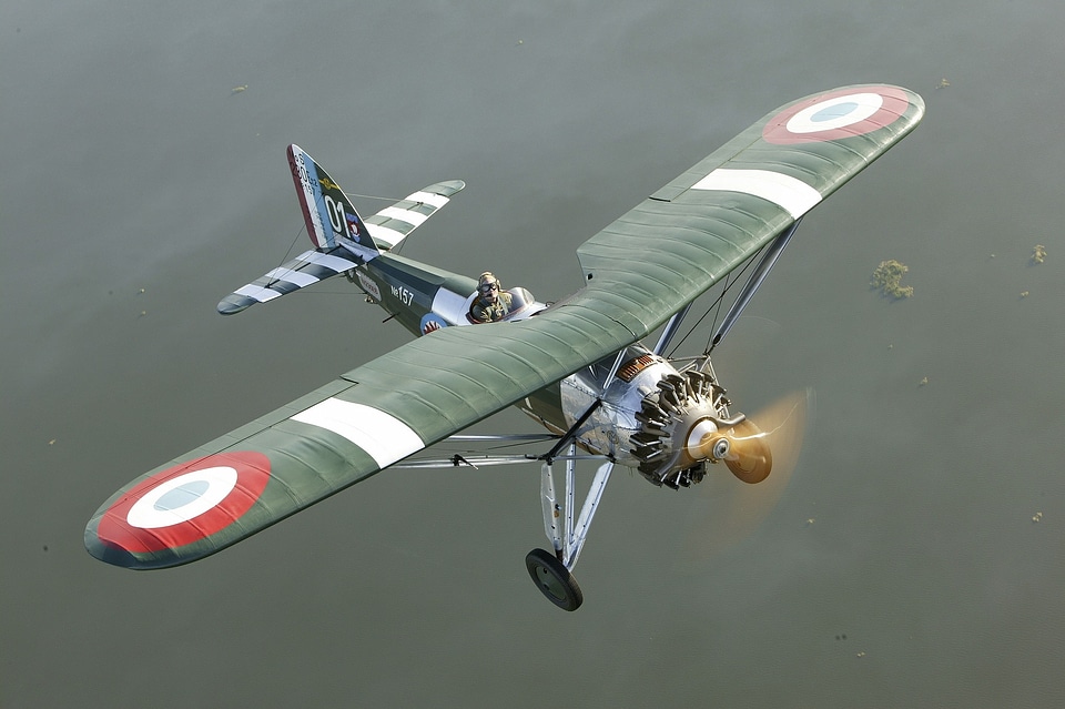 Morane saulnier pilot flight