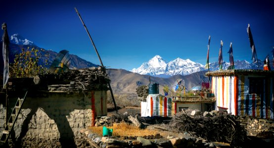 Photo Of Houses With Mountain