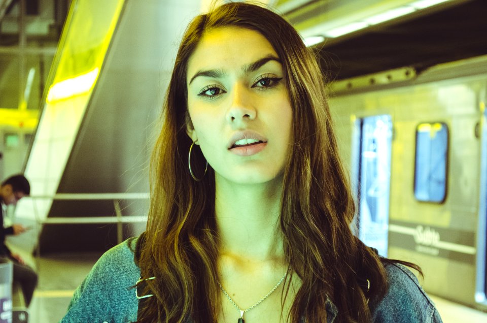 Portrait Of A Beautiful Woman