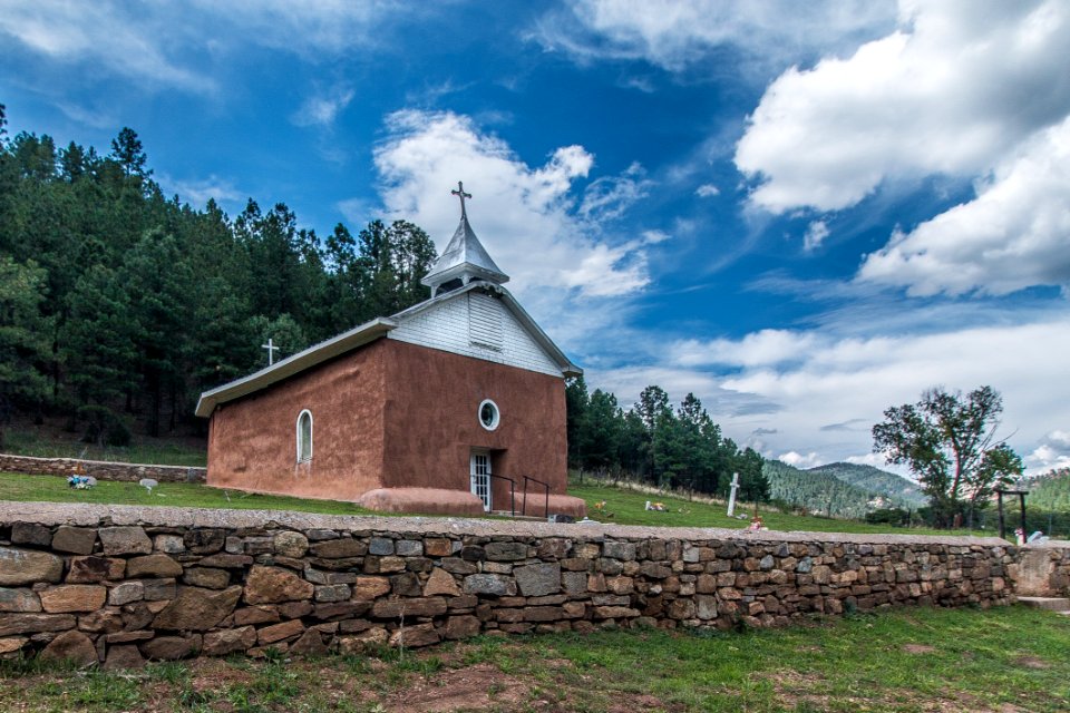 Church Under Blue Sky