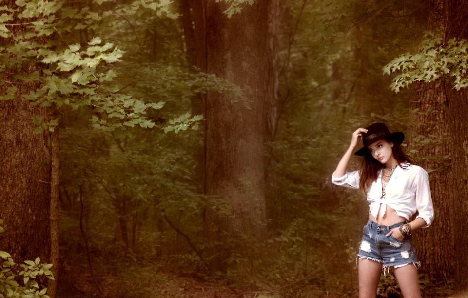 Photo Of Woman Near Forest