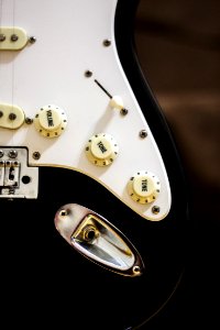 Electric Guitar Amplifier Cord Port photo
