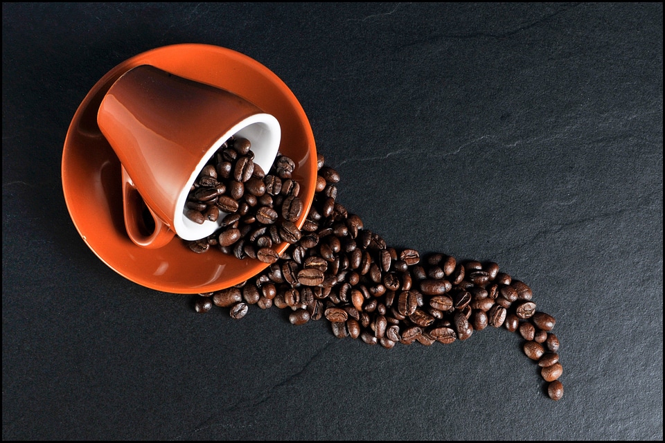 Coffee cup beans cool wallpaper