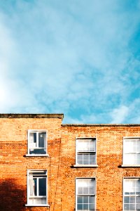 Two Brown Buildings photo