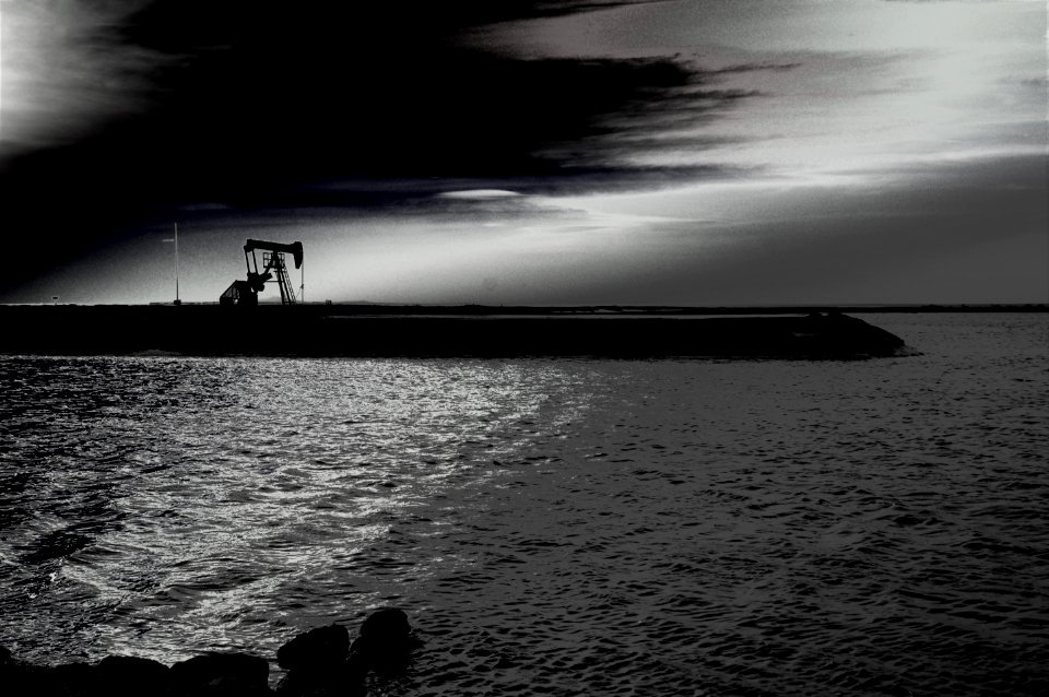 Silhouette Of Island