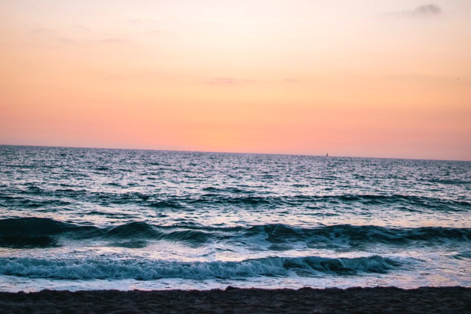 Sea During Sunset