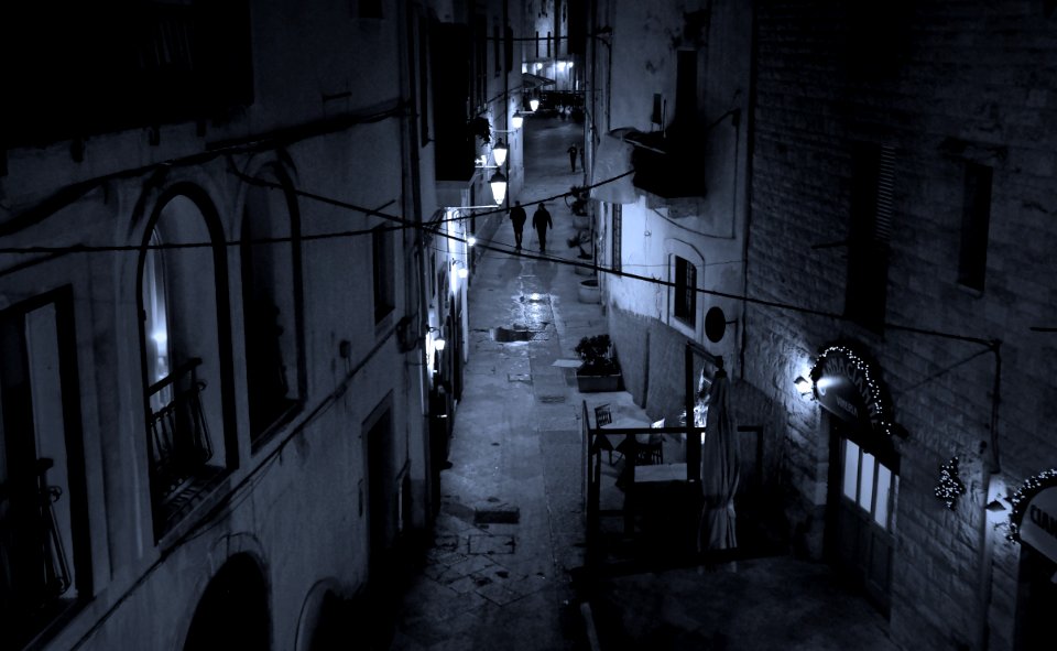 Grayscale Photo Of Buildings