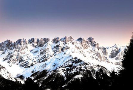 Mountain During Winter photo