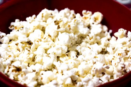 Selective Focus Photography Of Popcorns On Bowl photo