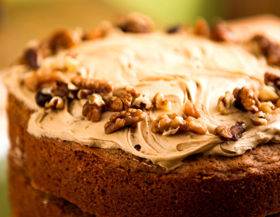Close Up Shot Of Brown Pastry