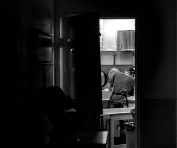 Man On Kitchen photo