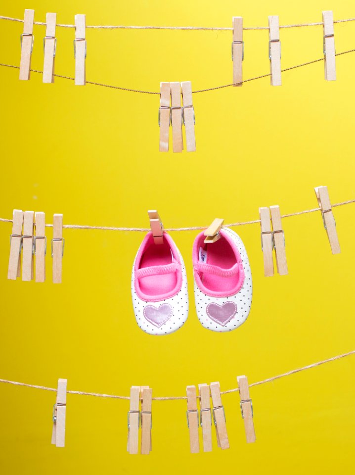 Babys White-and-pink Polka-dot Shoes