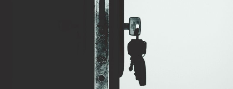 Monochrome Photography Of Keys