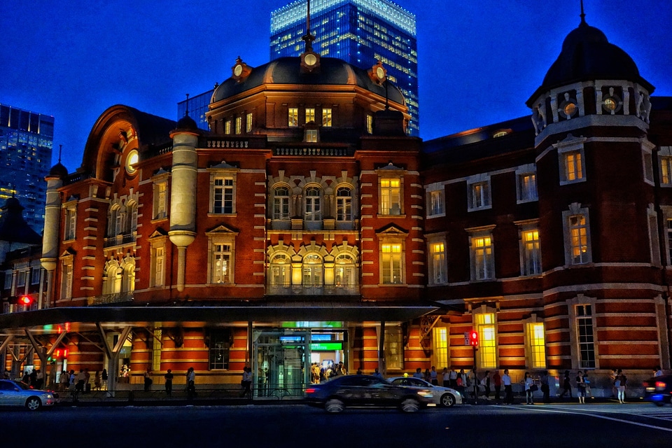 Cities urban night