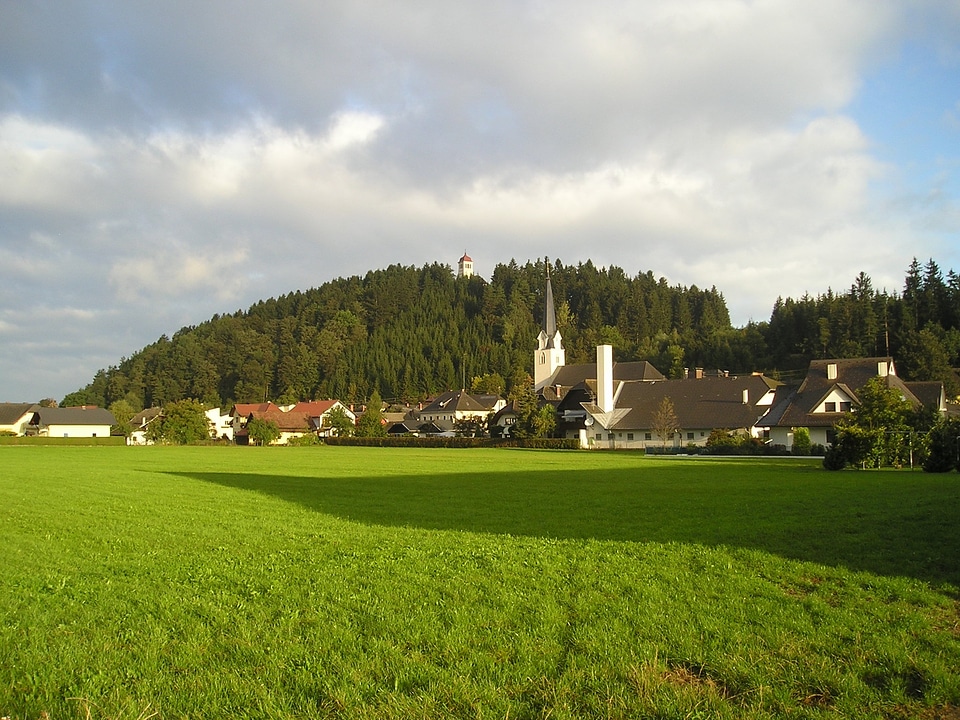 Buildings houses church