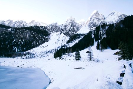 Photography Of Snowy Mountains photo