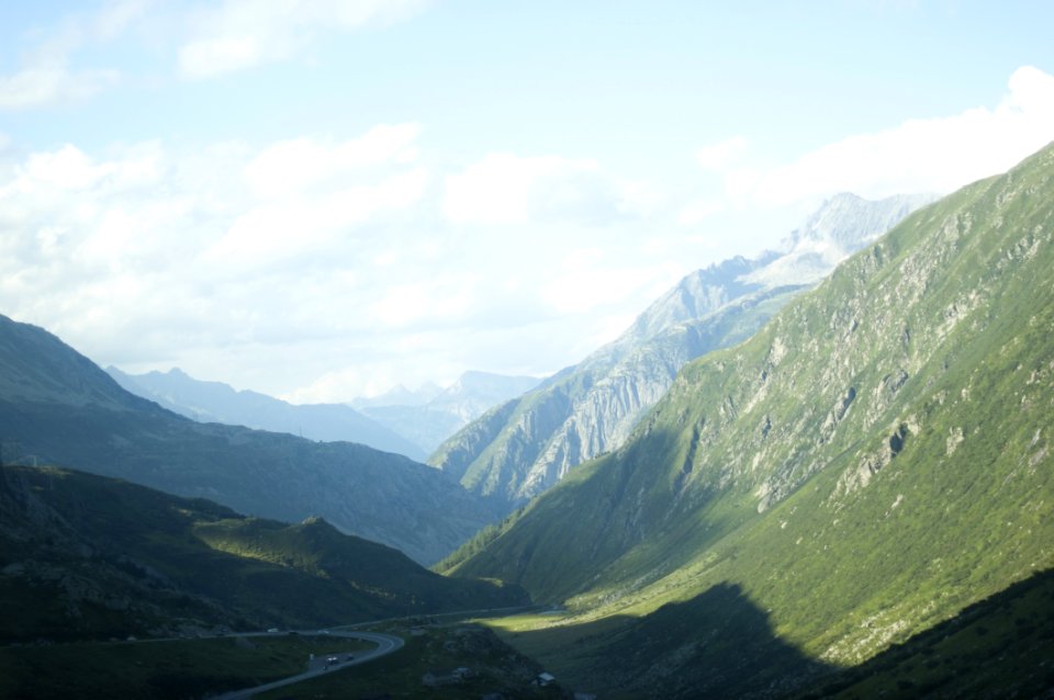 Aerial Photography Of Grass Covered Mountain