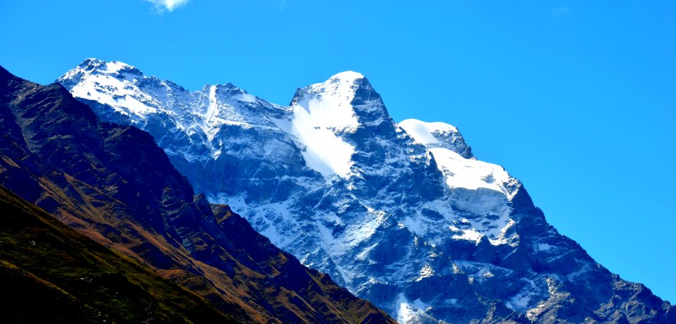 Snow Covered Mountain photo