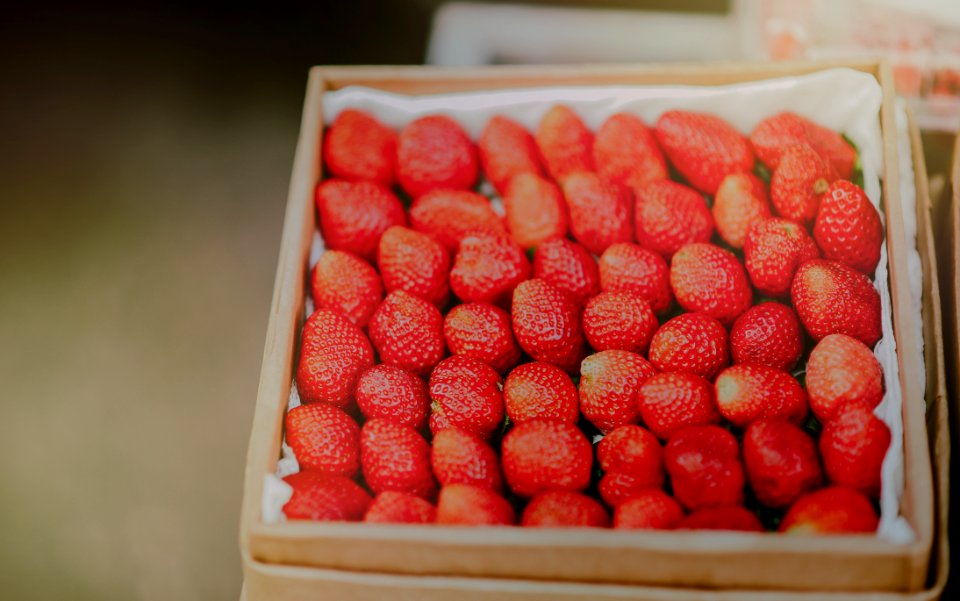 Close-Up Photography Of Stawberries photo