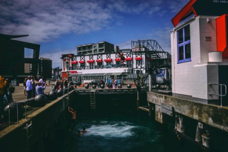 People On Dock