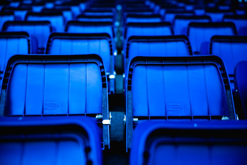 Blue Plastic Chairs