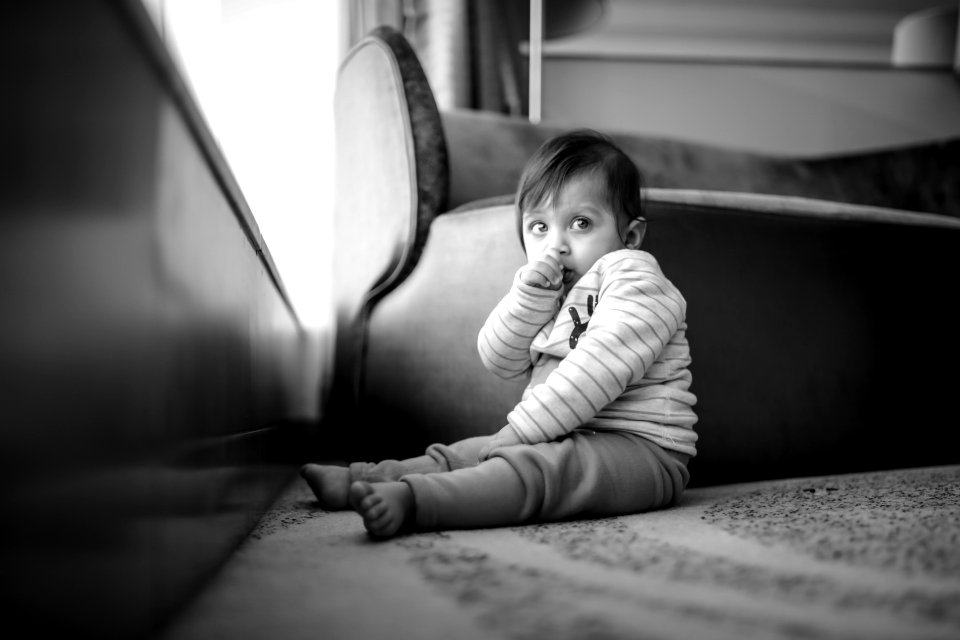 Toddler Right Hand In Mouth