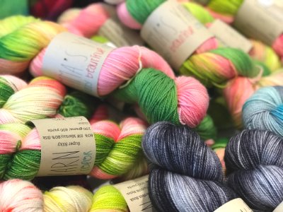 Assorted Colors Of Threads photo