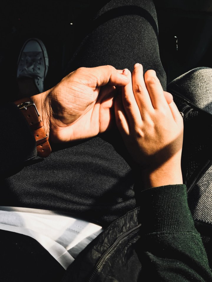 Person Wearing Black Jacket And Pants