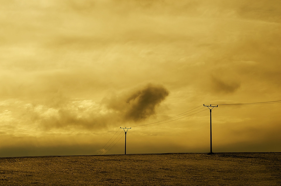 Columns electricity landscape